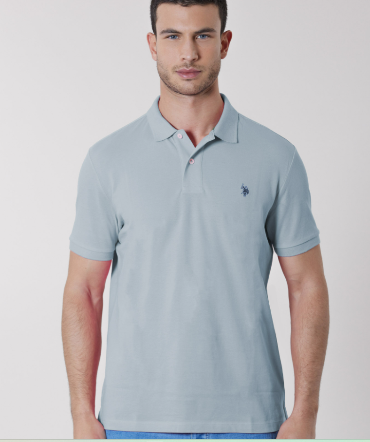 Polo liso king azul cielo Us Polo Assn Polo liso king azul cielo Us Polo Assn